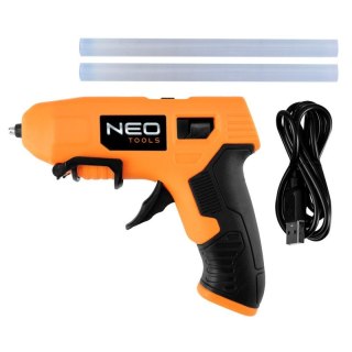 AKUMULATOROWY PISTOLET DO KLEJU SZTYFTY 11mm 2200 mAh USB 17-083 NEO TOOLS