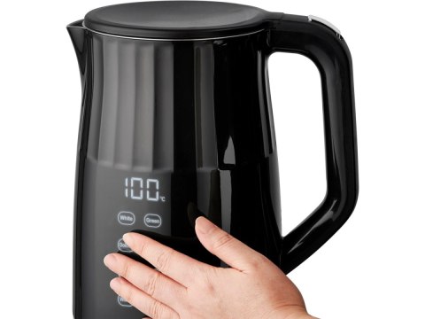 Czajnik el. 1,7l, regulacja temperatury, czarny 68218 Czajnik el. 1,7l, regulacja temperatury, czarny 68218