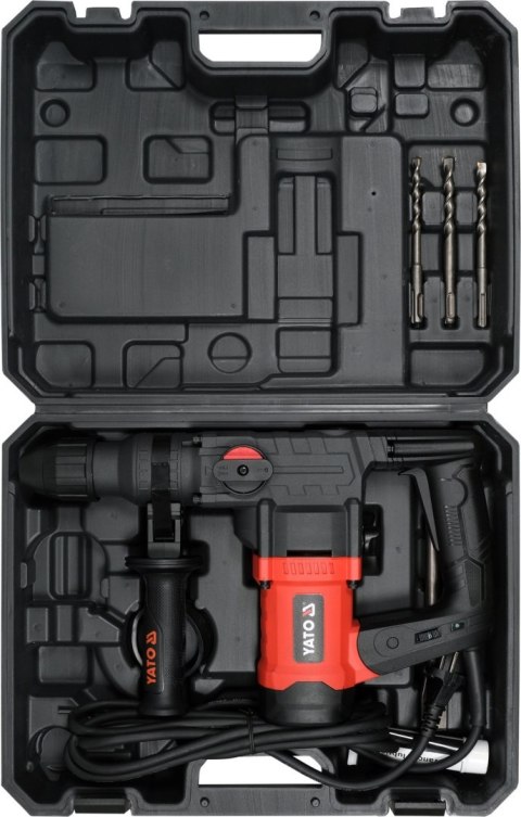 Młotowiertarka Wiertarka Młot Udarowy wysoka moc SDS+ 4,5J 1100W YATO YT-82118