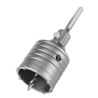 Otwornica widiowa 65 mm z adapterem HEX i wiertłem pilotującym GRAPHITE 55H324