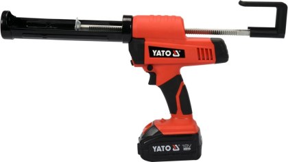 PISTOLET DO SILIKONU KLEJU MAS WYCISKACZ AKUMULATOROWY PROFESJONALNY YATO YT-82888