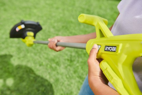 RYOBI AKUMULATOROWA PODKASZARKA KOSA 23cm WYKASZARKA RY18LT23A-120+2Ah ONE+ RYOBI AKUMULATOROWA PODKASZARKA KOSA 23cm WYKASZARKA RY18LT23A-120+2Ah ONE+