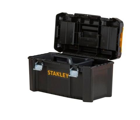 SKRZYNKA NARZĘDZIOWA METALOWE ZATRZASKI STANLEY SKRZYNKA NARZĘDZIOWA METALOWE ZATRZASKI STANLEY