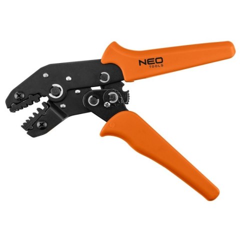 Szczypce do zaciskania końcówek tulejkowych wytrzymałe 0.25-6 mm2 NEO TOOLS 01-544