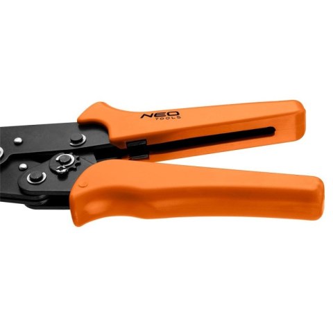 Szczypce do zaciskania końcówek tulejkowych wytrzymałe 0.25-6 mm2 NEO TOOLS 01-544
