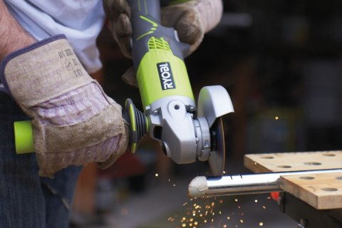 Szlifierka kątowa akumulatorowa 115mm 18V cięcie szlifowanie Ryobi (R18AG-140S)