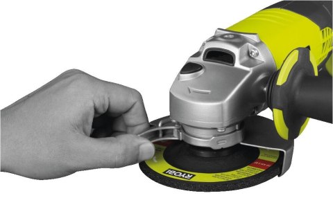 Szlifierka kątowa akumulatorowa 115mm 18V cięcie szlifowanie Ryobi (R18AG-140S)