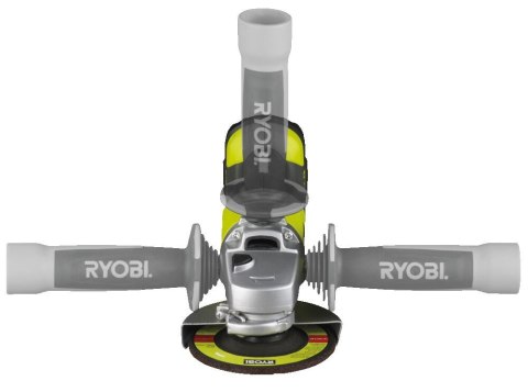 Szlifierka kątowa akumulatorowa 115mm 18V cięcie szlifowanie Ryobi (R18AG-140S)