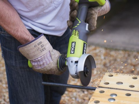 Szlifierka kątowa akumulatorowa 115mm 18V cięcie szlifowanie Ryobi (R18AG-140S)