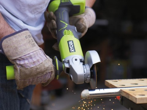 Szlifierka kątowa akumulatorowa 115mm 18V cięcie szlifowanie Ryobi (R18AG-140S)