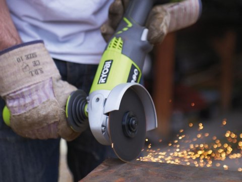 Szlifierka kątowa akumulatorowa 115mm 18V cięcie szlifowanie Ryobi (R18AG-140S)