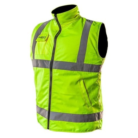 BEZRĘKAWNIK ROBOCZY, DWUSTRONNY, JEDNA STRONA ODBLASKOWA, ŻÓŁTA, ROZMIAR L/52 81-520-L NEO TOOLS BEZRĘKAWNIK ROBOCZY, DWUSTRONNY, JEDNA STRONA ODBLASKOWA, ŻÓŁTA, ROZMIAR L/52 81-520-L NEO TOOLS