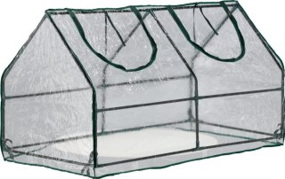 TUNEL FOLIOWY FOLIA MINI SZKLARNIA OGRODOWA PRZYDOMOWA 120x60x60cm 90001 FLO