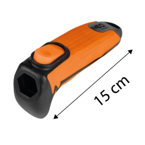 Trzonek uchwyt krótki Click System do narzędzi ogrodowych tworzywo sztuczne NEO TOOLS 95-052 Trzonek uchwyt krótki Click System do narzędzi ogrodowych tworzywo sztuczne NEO TOOLS 95-052