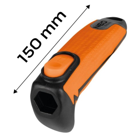 Trzonek uchwyt krótki Click System do narzędzi ogrodowych tworzywo sztuczne NEO TOOLS 95-052 Trzonek uchwyt krótki Click System do narzędzi ogrodowych tworzywo sztuczne NEO TOOLS 95-052