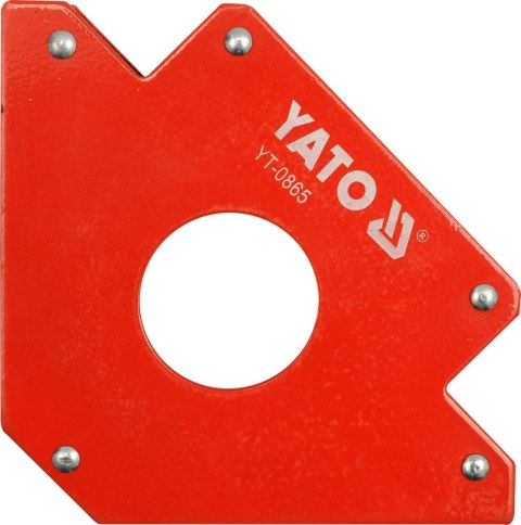 KĄTOWNIK SPAWALNICZY MAGNETYCZNY 122x190x25 YATO KĄTOWNIK SPAWALNICZY MAGNETYCZNY 122x190x25 YATO