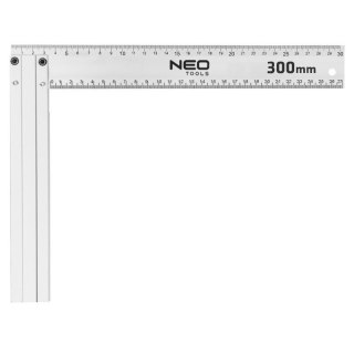 Kątownik budowlany aluminiowy ciesielski 300 x 175 mm NEO TOOLS 72-145