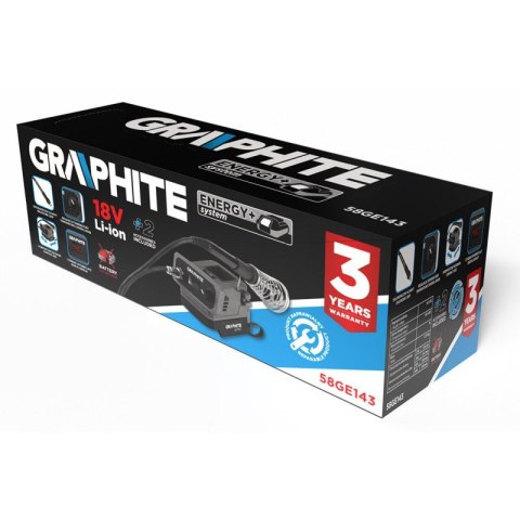 Lutownica Graphite 25 W, Stacja lutownicza Energy+ 18V, bez akumulatora GRAPHITE 58GE143 Lutownica Graphite 25 W, Stacja lutownicza Energy+ 18V, bez akumulatora GRAPHITE 58GE143