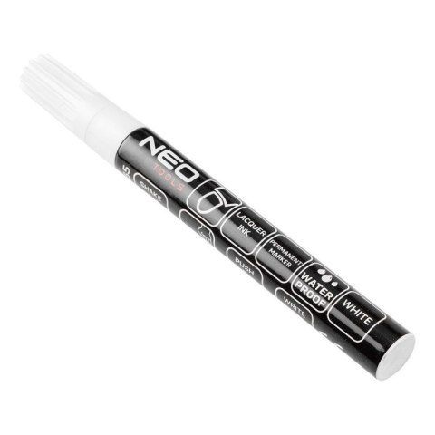 MARKER BUDOWLANY, BIAŁY, PERMANENTNY, WODOODPORNY, LAKIEROWY, ALUMINIOWY, WIELOKROTNOŚĆ 12 SZT. MARKER BUDOWLANY, BIAŁY, PERMANENTNY, WODOODPORNY, LAKIEROWY, ALUMINIOWY, WIELOKROTNOŚĆ 12 SZT.