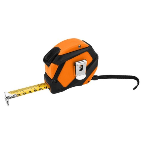 MIARA ZWIJANA STALOWA 7,5 M X 25 MM, AUTO BLOKADA, PRZYCISK STOP, MAGNES 67-234 NEO TOOLS MIARA ZWIJANA STALOWA 7,5 M X 25 MM, AUTO BLOKADA, PRZYCISK STOP, MAGNES 67-234 NEO TOOLS
