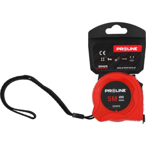 Miara zwijana 8m/28mm magnesy zaczep Proline 20428