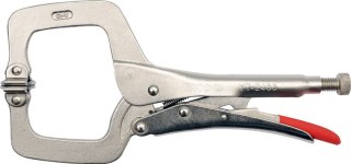 SZCZYPCE ZACISKOWE KLAMROWE TYP C 280MM RUCHOME KOŃCÓWKI SZCZĘK YATO YT-2466