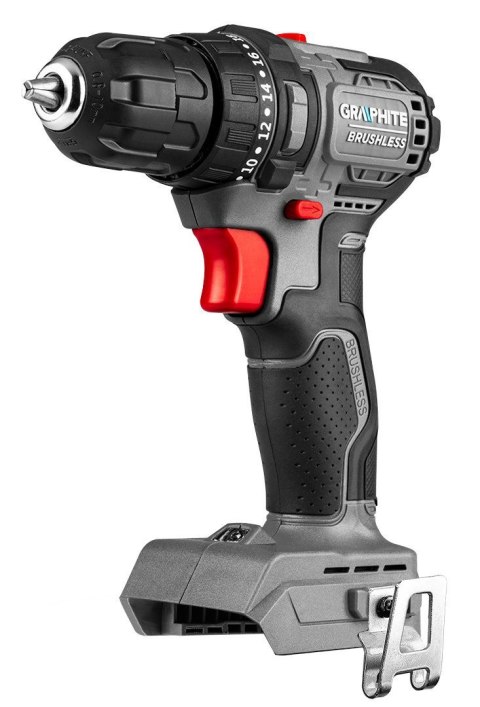 58GE139 WIERTARKO-WKRĘTARKA BEZSZCZOTKOWA 18V, UCHWYT 10MM, COMPACT, ENERGY+, BEZ AKUMULATORA GRAPHITE 58GE139 WIERTARKO-WKRĘTARKA BEZSZCZOTKOWA 18V, UCHWYT 10MM, COMPACT, ENERGY+, BEZ AKUMULATORA GRAPHITE