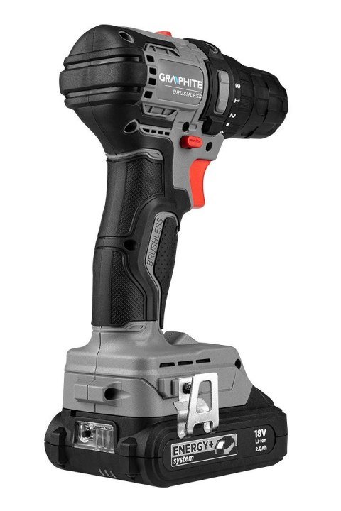 58GE139 WIERTARKO-WKRĘTARKA BEZSZCZOTKOWA 18V, UCHWYT 10MM, COMPACT, ENERGY+, BEZ AKUMULATORA GRAPHITE 58GE139 WIERTARKO-WKRĘTARKA BEZSZCZOTKOWA 18V, UCHWYT 10MM, COMPACT, ENERGY+, BEZ AKUMULATORA GRAPHITE