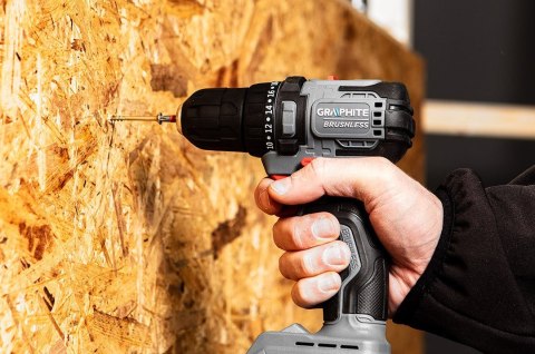 58GE139 WIERTARKO-WKRĘTARKA BEZSZCZOTKOWA 18V, UCHWYT 10MM, COMPACT, ENERGY+, BEZ AKUMULATORA GRAPHITE 58GE139 WIERTARKO-WKRĘTARKA BEZSZCZOTKOWA 18V, UCHWYT 10MM, COMPACT, ENERGY+, BEZ AKUMULATORA GRAPHITE