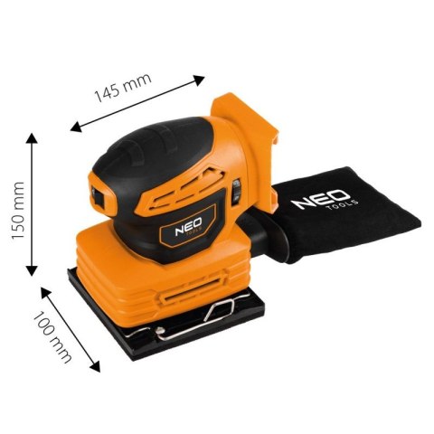 SZLIFIERKA OSCYLACYJNA MIMOŚRODOWA BEZPYŁOWA ENERGY+18V 3W1 04-623 NEO TOOLS SZLIFIERKA OSCYLACYJNA MIMOŚRODOWA BEZPYŁOWA ENERGY+18V 3W1 04-623 NEO TOOLS