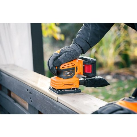 SZLIFIERKA OSCYLACYJNA MIMOŚRODOWA BEZPYŁOWA ENERGY+18V 3W1 04-623 NEO TOOLS SZLIFIERKA OSCYLACYJNA MIMOŚRODOWA BEZPYŁOWA ENERGY+18V 3W1 04-623 NEO TOOLS