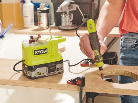 GRAWERKA MINISZLIFIERKA SZLIFIERKA TYPU DREMEL TRZPIENIOWA 18V RYOBI RRT18 GRAWERKA MINISZLIFIERKA SZLIFIERKA TYPU DREMEL TRZPIENIOWA 18V RYOBI RRT18