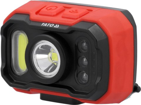 Latarka lampka czołowa warsztatowa ładowalna czujnik ruchu 1000lm YT-085942