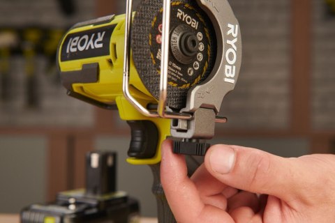 Mini pilarka szlifierka kompaktowa bezszczotkowa do cięcia Ryobi ONE + RCT18BL-0 Mini pilarka szlifierka kompaktowa bezszczotkowa do cięcia Ryobi ONE + RCT18BL-0