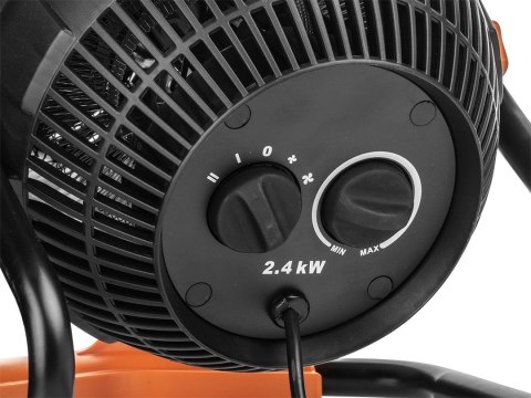 NAGRZEWNICA ELEKTRYCZNA 2400W OGRZEWACZ WENTYLATOR TERMOWENTYLATOR FARELKA NAGRZEWNICA ELEKTRYCZNA 2400W OGRZEWACZ WENTYLATOR TERMOWENTYLATOR FARELKA