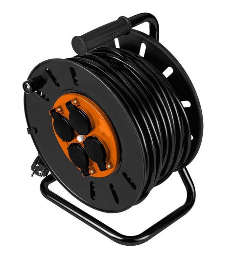 NEO TOOLS PRZEDŁUŻACZ BĘBNOWY 30M 3x1.5mm2 IP44 E/F DO 3200W 4 GNIAZDA NEO TOOLS PRZEDŁUŻACZ BĘBNOWY 30M 3x1.5mm2 IP44 E/F DO 3200W 4 GNIAZDA