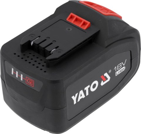 AKUMULATOR 18V LI-ION 6,0AH BATERIA DO ELEKTRONARZĘDZI SYSTEMU 18V YATO AKUMULATOR 18V LI-ION 6,0AH BATERIA DO ELEKTRONARZĘDZI SYSTEMU 18V YATO