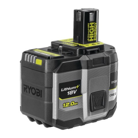 AKUMULATOR LITHIUM+ HIGH ENERGY 12.0 AH 18V ONE+ RB18120T RYOBI AKUMULATOR LITHIUM+ HIGH ENERGY 12.0 AH 18V ONE+ RB18120T RYOBI