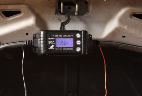 PROSTOWNIK RUZRUSZNIK ELEKTRONICZNY Z WYŚWIETLACZEM LCD 6-12V 1/4A YATO YT-83033 PROSTOWNIK RUZRUSZNIK ELEKTRONICZNY Z WYŚWIETLACZEM LCD 6-12V 1/4A YATO YT-83033