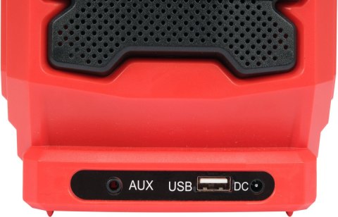 RADIO BUDOWLANE AKUMULATOROWO-SIECIOWE PRZENOŚNE 18V / 220-240V YATO YT-82940 RADIO BUDOWLANE AKUMULATOROWO-SIECIOWE PRZENOŚNE 18V / 220-240V YATO YT-82940