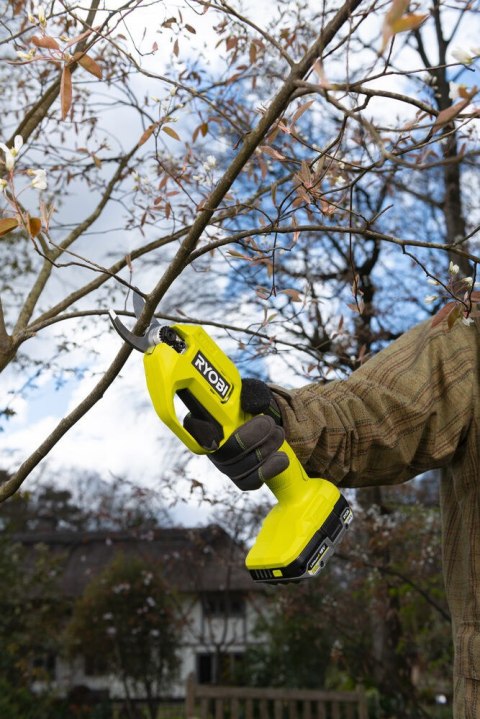 SEKATOR NOŻYCE DO GAŁĘZI AKUMULATOROWY RĘCZNY NOŻYCOWY 18V RYOBI RY18SCA-0 SEKATOR NOŻYCE DO GAŁĘZI AKUMULATOROWY RĘCZNY NOŻYCOWY 18V RYOBI RY18SCA-0