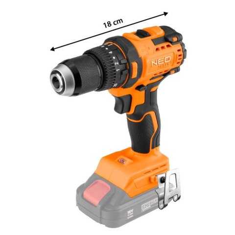 WIERTARKO-WKRĘTARKA UDAROWA BEZSZCZOTKOWA 18V, UCHWYT 13MM, COMPACT, ENERGY+ NEO TOOLS 04-619 WIERTARKO-WKRĘTARKA UDAROWA BEZSZCZOTKOWA 18V, UCHWYT 13MM, COMPACT, ENERGY+ NEO TOOLS 04-619