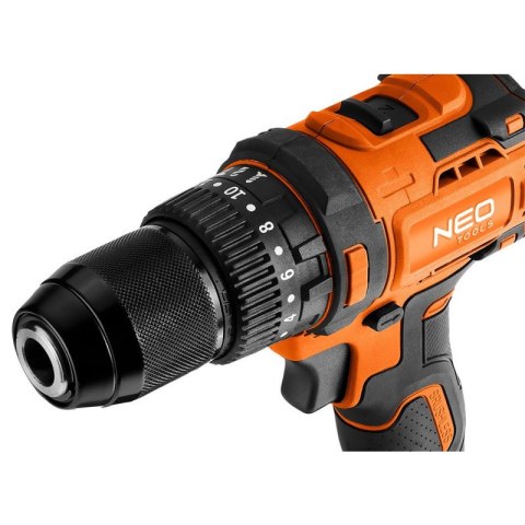 WIERTARKO-WKRĘTARKA UDAROWA BEZSZCZOTKOWA 18V, UCHWYT 13MM, COMPACT, ENERGY+ NEO TOOLS 04-619 WIERTARKO-WKRĘTARKA UDAROWA BEZSZCZOTKOWA 18V, UCHWYT 13MM, COMPACT, ENERGY+ NEO TOOLS 04-619