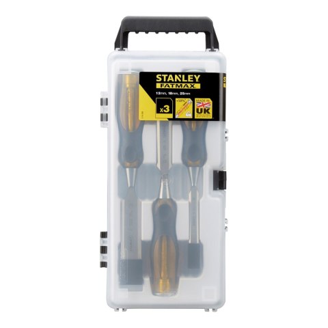 DŁUTA PŁASKIE HARTOWANE STANLEY FATMAX THRU TANG - ZESTAW 3 SZT. 2-16-268 DŁUTA PŁASKIE HARTOWANE STANLEY FATMAX THRU TANG - ZESTAW 3 SZT. 2-16-268