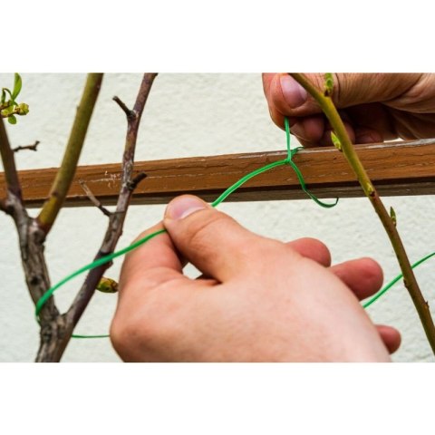 Drut ogrodowy ogrodniczy roślin kwiatów 1.5 mm 50m Drut ogrodowy ogrodniczy roślin kwiatów 1.5 mm 50m