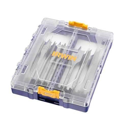 IRWIN WIERTŁA PIÓROWE PŁASKIE DO DREWNA KOMPLET 8 SZTUK 12-32mm 152mm IRWIN WIERTŁA PIÓROWE PŁASKIE DO DREWNA KOMPLET 8 SZTUK 12-32mm 152mm