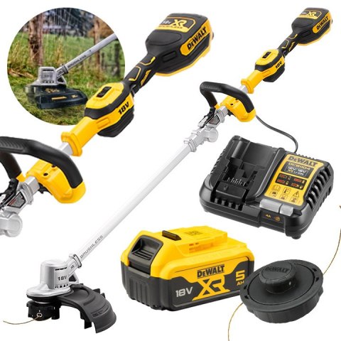 KOSA PODKASZARKA ŻYŁKOWA AKUMULATOROWA SKŁADANA 36cm DeWALT 18V XR 1x 5Ah DCMST561P1-QW KOSA PODKASZARKA ŻYŁKOWA AKUMULATOROWA SKŁADANA 36cm DeWALT 18V XR 1x 5Ah DCMST561P1-QW