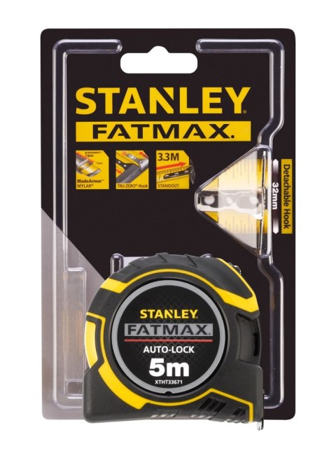 MIARA ZWIJANA MAGNES MIARKA STANLEY FATMAX Auto-Lock 5m x 32mm XTHT0-33671 MIARA ZWIJANA MAGNES MIARKA STANLEY FATMAX Auto-Lock 5m x 32mm XTHT0-33671