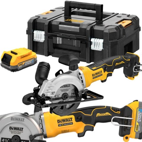 Pilarka tarczowa 115mm 18V 1x1,7Ah Powerstack DeWALT DCS571E1T-XJ Pilarka tarczowa 115mm 18V 1x1,7Ah Powerstack DeWALT DCS571E1T-XJ