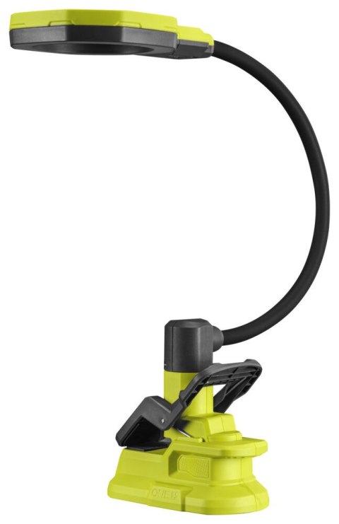 Ryobi Lampa 18V z Lupą 500 Lm na zacisk LED , RML18-0, Elastyczny Ryobi Lampa 18V z Lupą 500 Lm na zacisk LED , RML18-0, Elastyczny